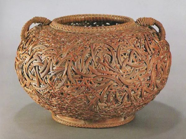Bamboo art pot