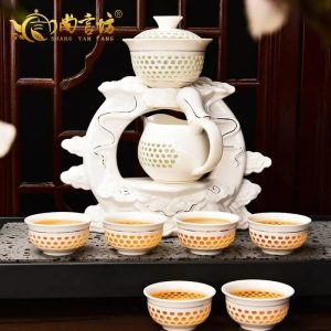 Exquisite ceramic teapot